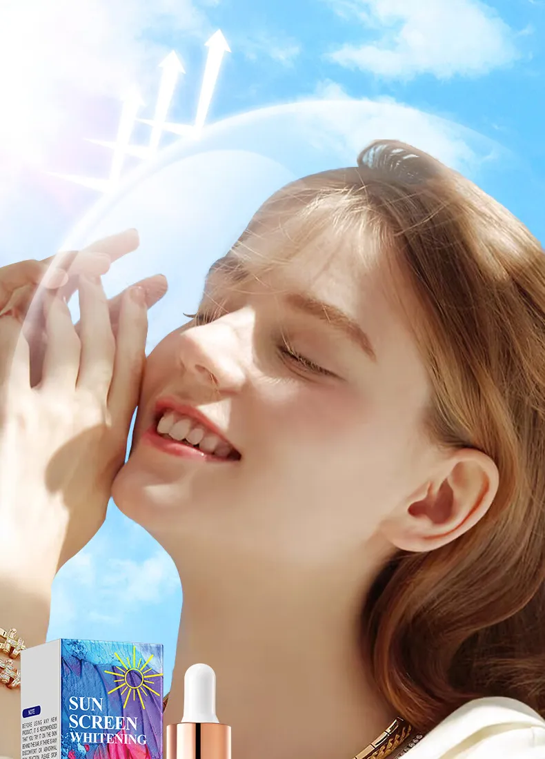 Sunscreen Whitening Serum 50ml Non-Greasy - SADOER 2 whitening sunscreen serum SPU770902330208 8212